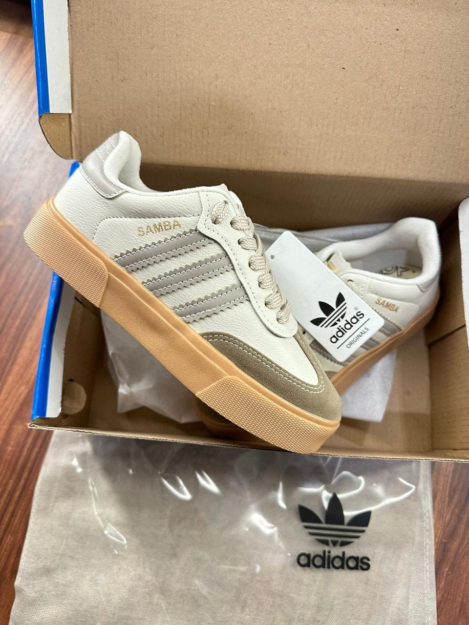 Adidas Samba Retrô | Cinza