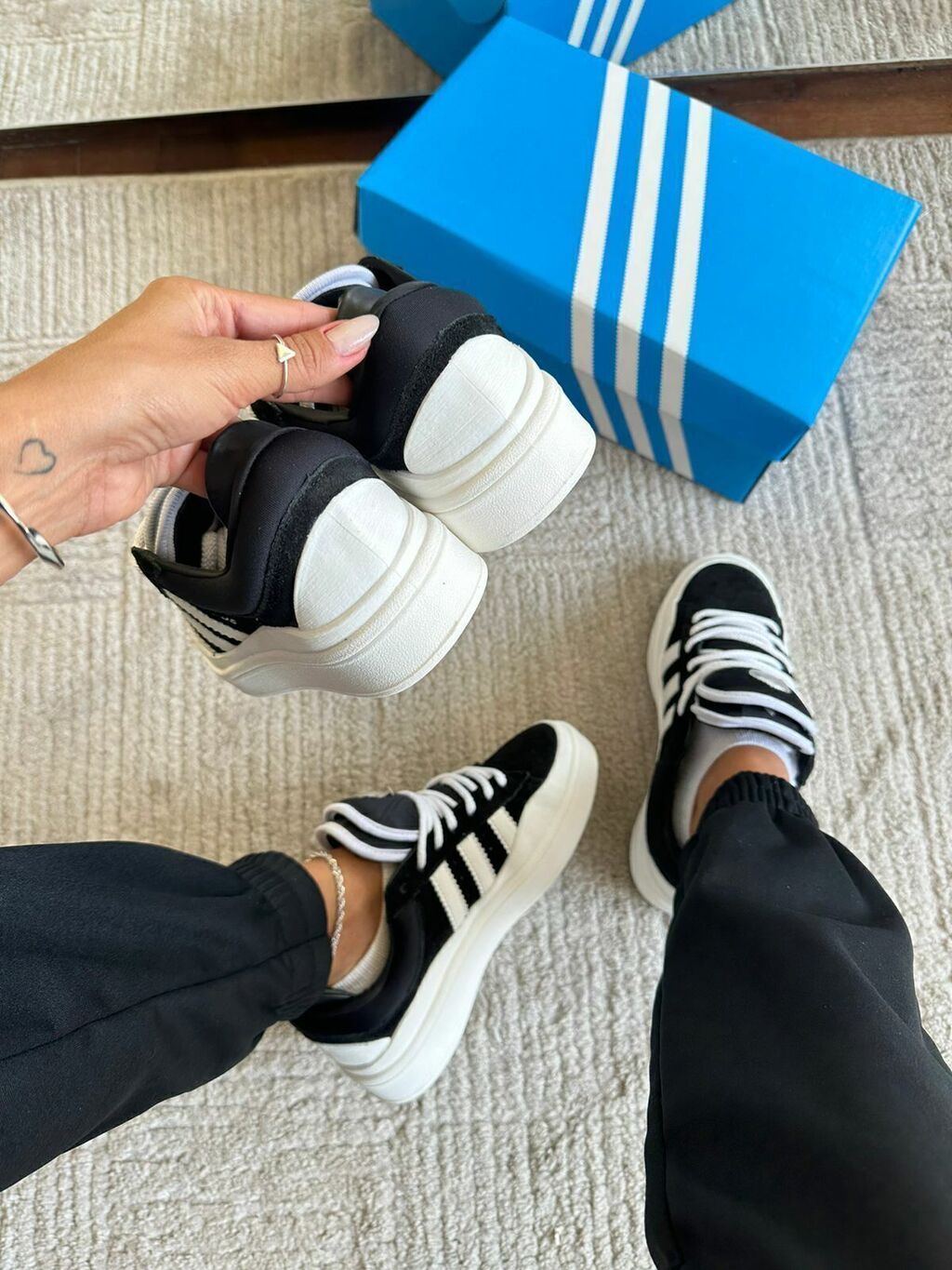 Adidas Bad Bunny x Campus | Preto