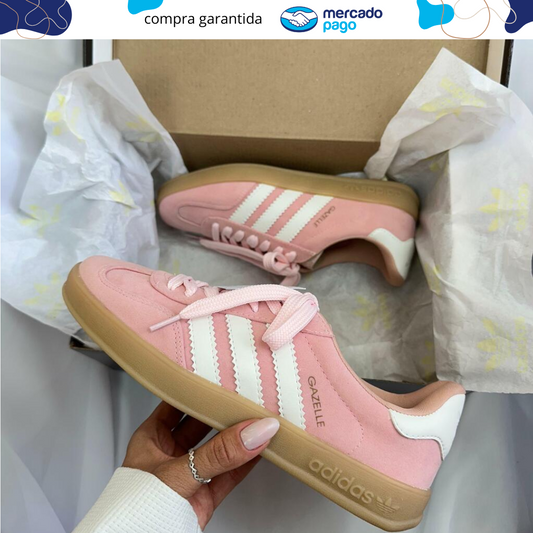 Adidas Gazelle | Rosa Bebê